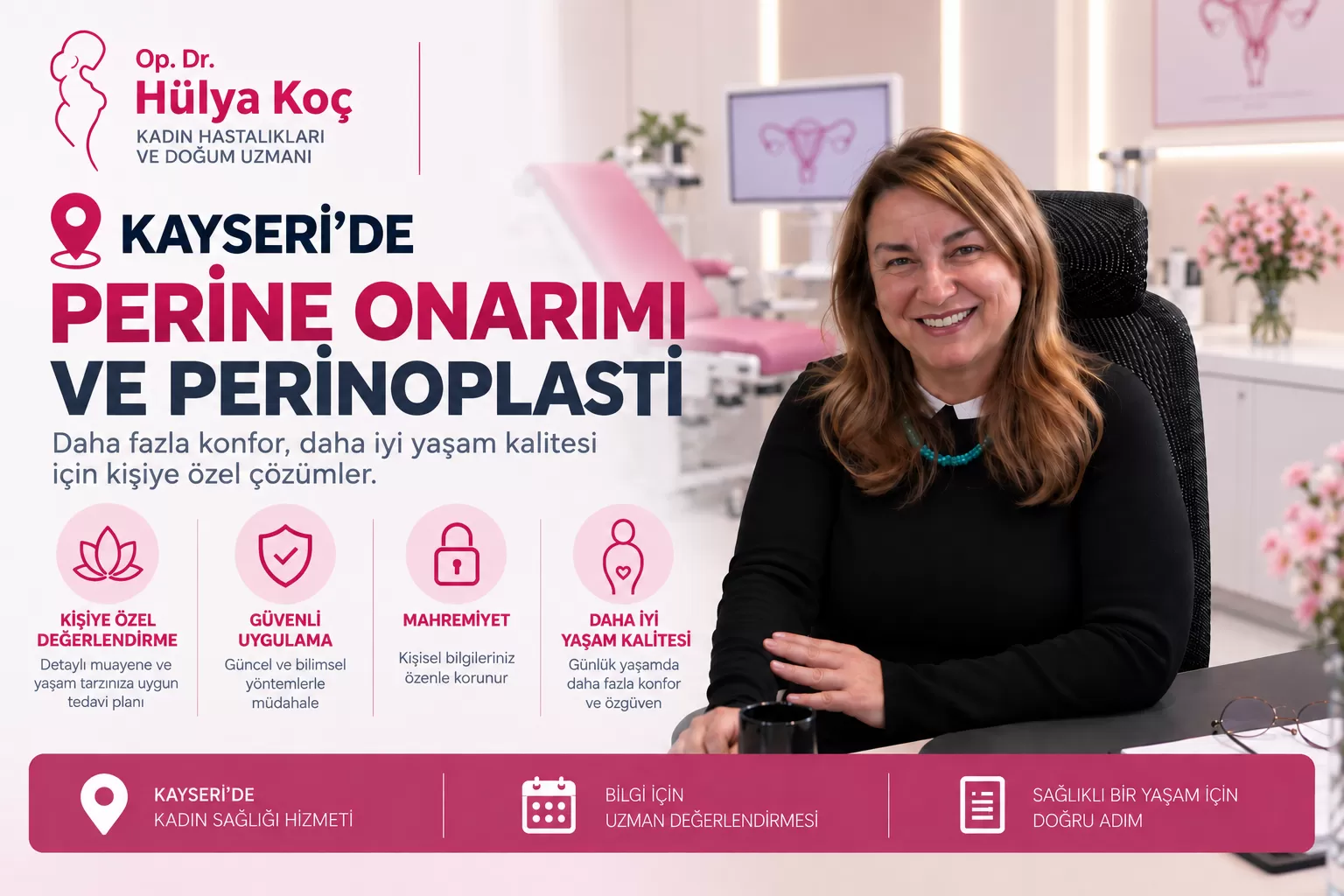 Kayseri Perine Onarımı ve Perinoplasti – Op. Dr. Hülya Koç