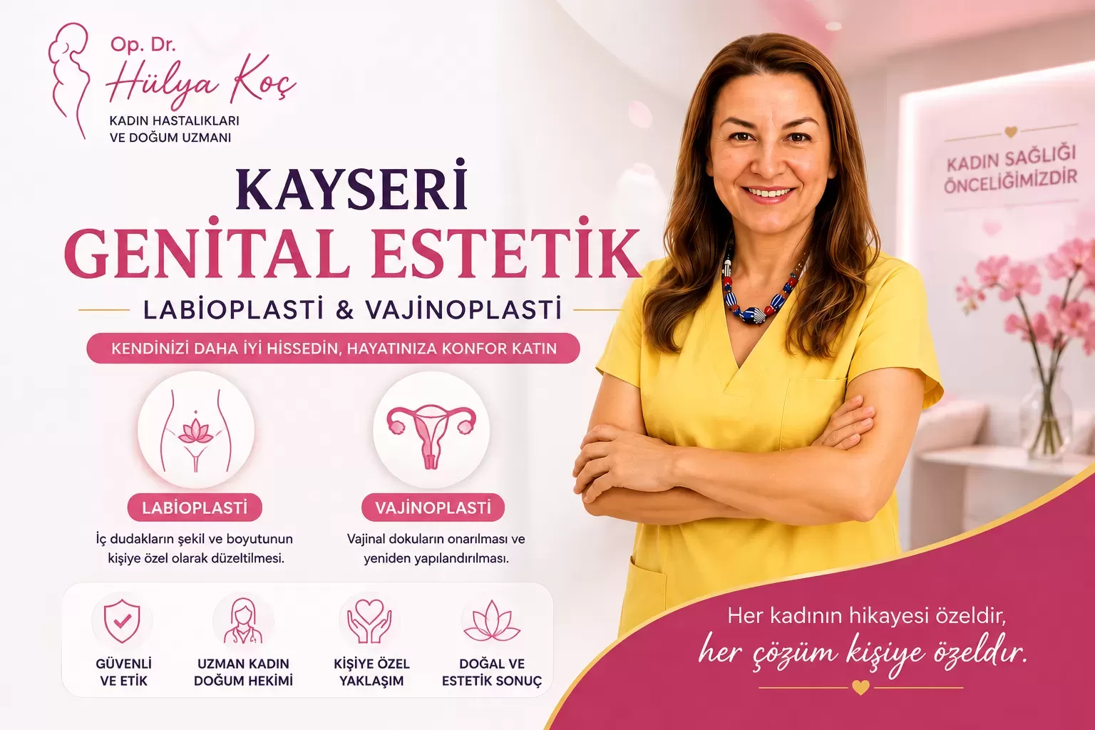 Kayseri Vajinoplasti ve Vajinal Onarım: Kimlere Uygulanabilir?