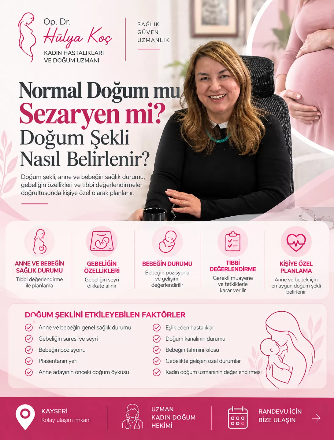 Normal Doğum mu Sezaryen mi? Doğum Şekli Nasıl Belirlenir?